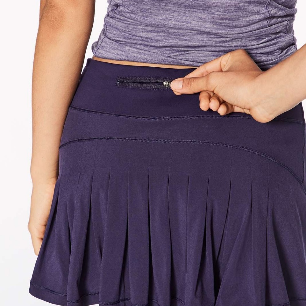 lululemon athletica Purple Pleated Athletic Skirt